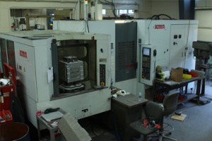 machine shop horizontal machining center